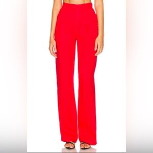 Capulet Red Wide Leg Pants